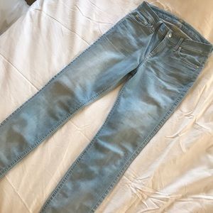 Seven for all mankind light blue jeans